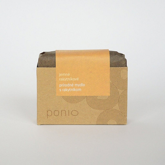 PONIO Sea Buckthorn Gentle Soap 100 g expiration 22.11.2026