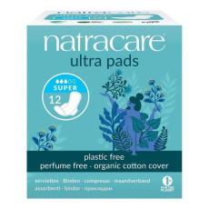 NATRACARE menstrual pads ultra super with wings 12 pcs