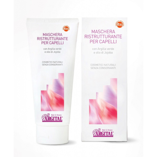 Argital Regenerating Hair Mask with Green Clay 200 ml
