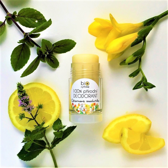 BIORYTHME 100% natural deodorant Lemon Balm large