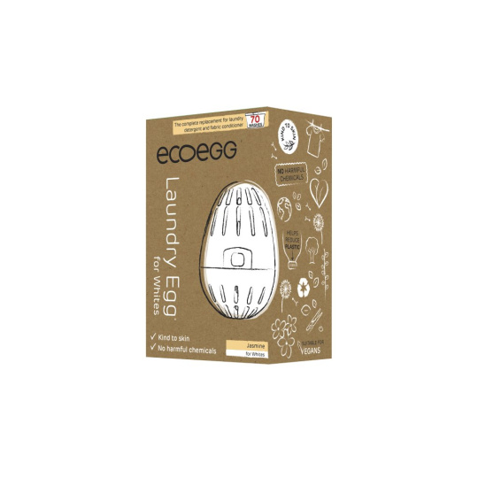 ECOEGG Egg for washing white linen Jasmine 70 washes