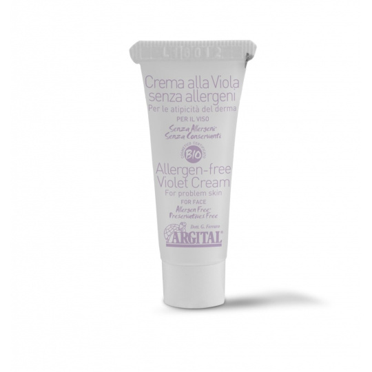 Argital Sample Hypoallergenic Face Cream with Violet