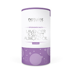 Natuint Cosmetics Aromatherapy Salt Bath Lavender 550 g expiration 8/26
