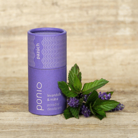 PONIO Natural Deodorant Lavender and Mint 44 ml
