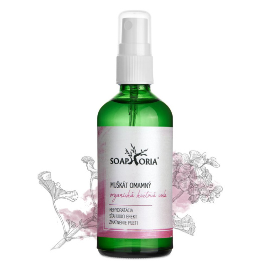 SOAPHORIA Muscat intoxicating organic flower water 100 ml