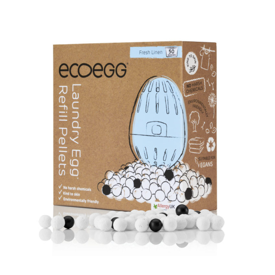 ECOEGG Laundry Egg Refill Fresh Linen Scent 50 Washes