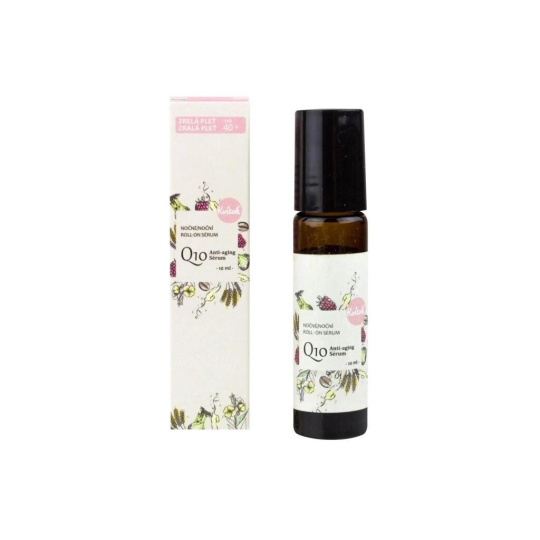 Kvitok Night Roll-on Serum Q10 Anti-aging 40+ 10 ml Kvitok Night Roll-on Serum Q10 Anti-aging 40+ 10 ml