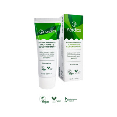 NORDICS Natural refreshing toothpaste with coconut and mint 75 ml