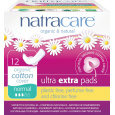 NATRACARE menstrual pads ultra extra regular with wings 12 pcs