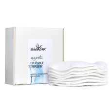 SOAPHORIA Zero waste make-up remover pads 100% cotton 7 pcs SOAPHORIA Zero waste make-up remover pads 100% cotton 7 pcs