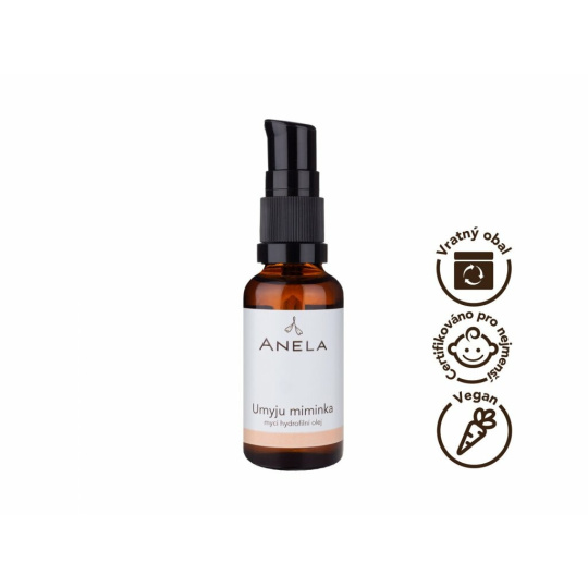 Anela I wash babies with hydrophilic washing oil