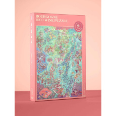 Water and Wines Puzzle Burgundy 1000 pieces