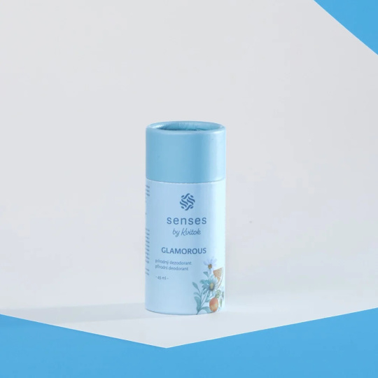 Kvitok Solid Deodorant with Active Ingredient Senses Glamorous 42 ml