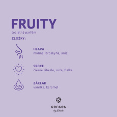 Kvitok Roll-on Oil Perfume Senses FRUITY 10 ml