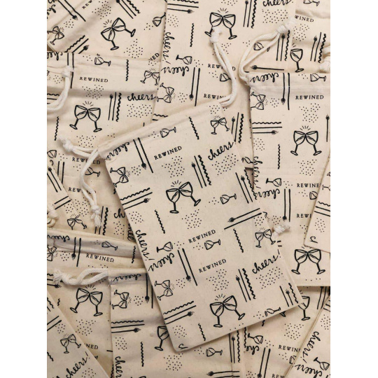 REWINED Vintage Fabric Bag 1 pc