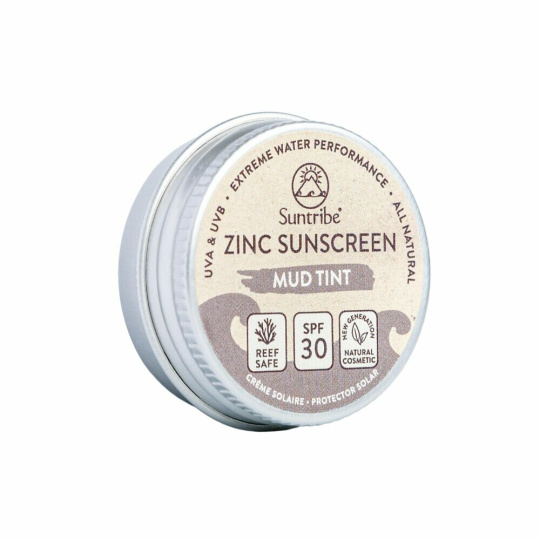 SUNTRIBE Natural Zinc Sunscreen SPF 30 10 g after expiry date 7.4.2024