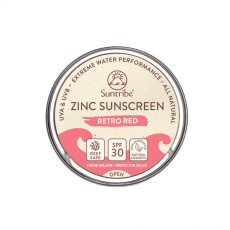 Suntribe Natural Zinc Sunscreen SPF 30 Retro Red