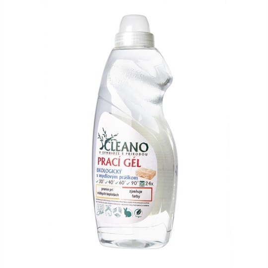 CLEANO Eco-friendly washing gel with soap powder 1,5 l