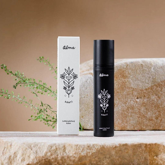 Alma Light Facial Cream with Linden and Fermented Lactobacilli Sántí 50 ml