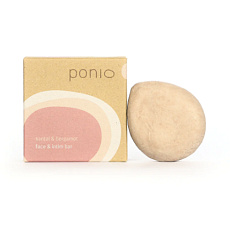 PONIO Cleansing Face and Intimate Bar Sandalwood and Bergamot 50 g expiration 18.6.2026