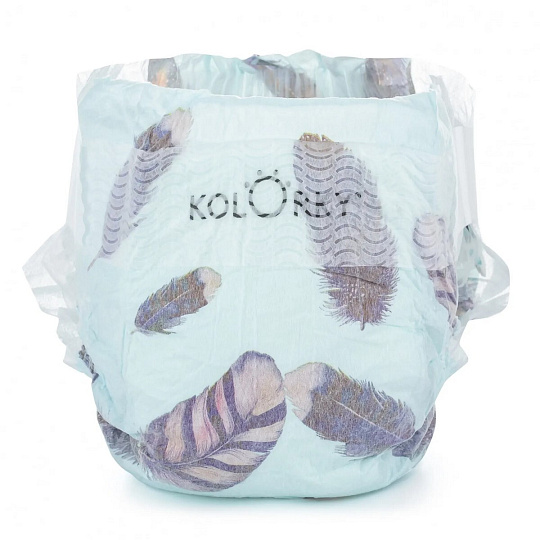 Kolorky Day Diapers Feathers size M 21 pcs Kolorky Day Diapers Feathers size M 21 pcs