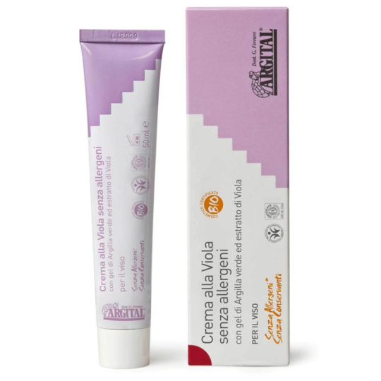 Argital Hypoallergenic Face Cream with Violet 50 ml