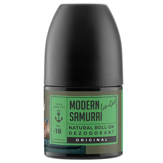 Soaphoria Men's Roll-On Deodorant Modern Samurai 50 ml Soaphoria Men's Roll-On Deodorant Modern Samurai 50 ml