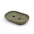 Musk Soap Dish Tulip Green 1 pc