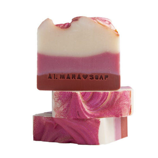 ALMARA SOAP Handmade Soap Divine raspberries 100 g