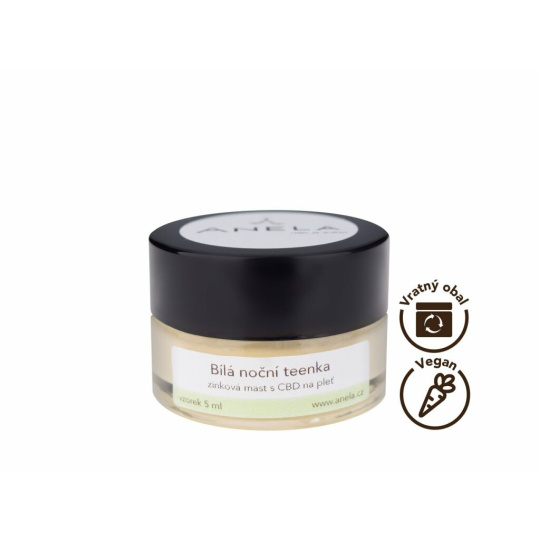 Anela White Night Teen Zinc Ointment with CBD for Problematic Skin