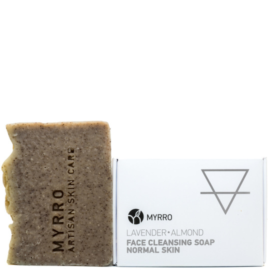 Myrro Cleansing Face Soap for Normal Skin 80 g slightly damaged box Myrro Cleansing Face Soap for Normal Skin 80 g slightly damaged box
