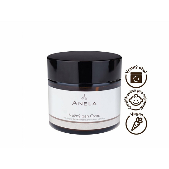 Anela Gentle Mr. Oats Soothing Whipped Butter 50 ml expiration 10/26 Anela Gentle Mr. Oats Soothing Whipped Butter 50 ml expiration 10/26