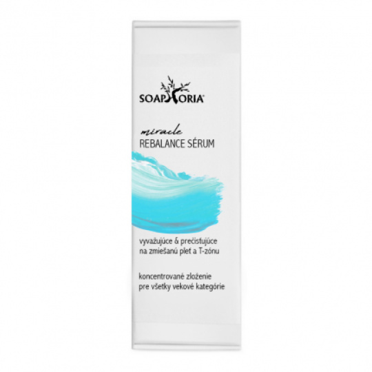 Soaphoria Miracle Rebalance Balancing and Purifying Serum for combination and impure skin