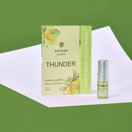 Kvitok Senses Sample Eau de Toilette Thunder 2 ml Kvitok Senses Sample Eau de Toilette Thunder 2 ml