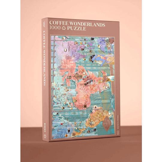 Water and Wines Puzzle World of Coffee 1000 pieces