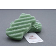 Konjac sponge with green tea extract for body 1 pc