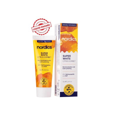 Nordics Natural Remineralizing Whitening Toothpaste Super White 75 ml