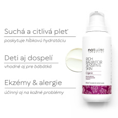 Natuint Cosmetics Nourishing Balm for Sensitive Skin 175 ml after expiration date 10/25