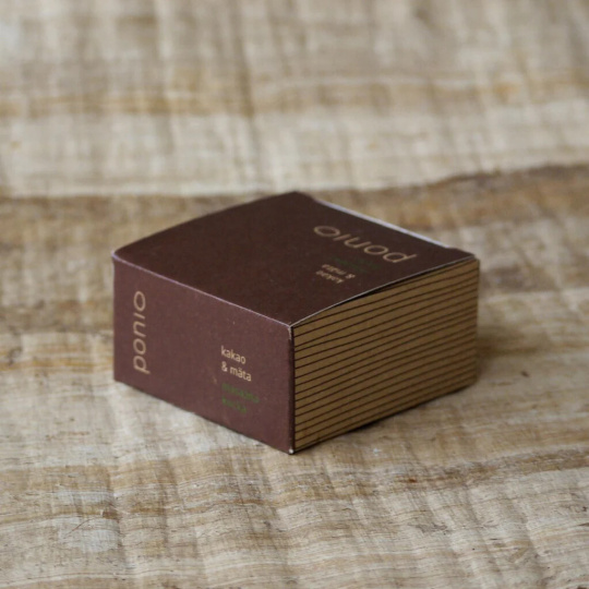 Ponio Massage Bar Cocoa and Mint 50 g