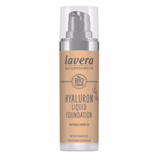 LAVERA light liquid make-up with hyaluronic acid 01 natural ivory