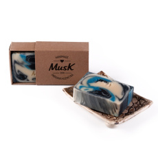 MUSK Natural soap LORD DIVINE 100 g