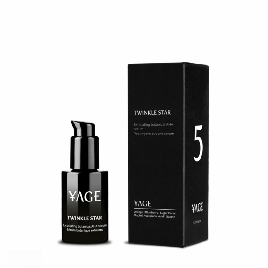 Yage No. 5 Night Exfoliating Serum with Fruit AHAs Twinkle Star 30 ml