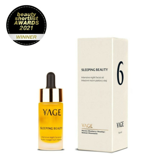 Yage No. 6 Intensive night facial oil serum Sleeping Beauty 15 ml