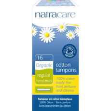 NATRACARE tampons with applicator regular 16 pcs