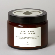 BATCH #001 Body scrub with tea tree and lavender 600 g