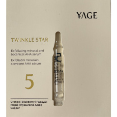Yage No. 5 Night exfoliating serum with fruit AHA Twinkle Star sample 1 ml Yage No. 5 Night exfoliating serum with fruit AHA Twinkle Star sample 1 ml