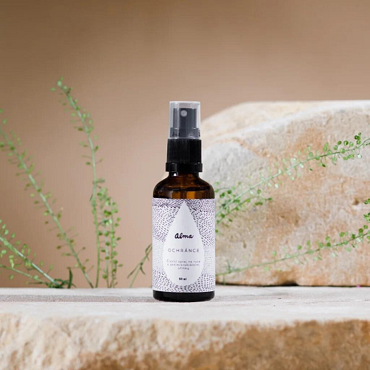Alma Hand Cleansing Spray with Antimicrobial Effects Protector 50 ml