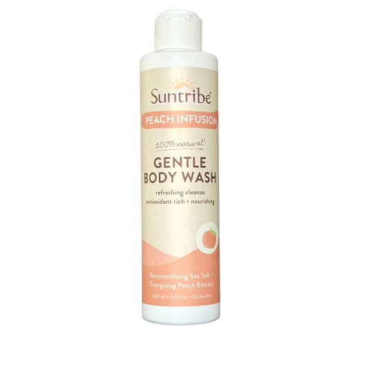 Suntribe Natural Gentle Body Wash Peach Infusion 200 ml Suntribe Natural Gentle Body Wash Peach Infusion 200 ml