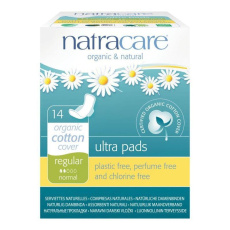 NATRACARE menstrual pads ultra regular with wings 14 pcs NATRACARE menstrual pads ultra regular with wings 14 pcs