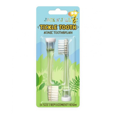 JACK N' JILL Replacement heads for sonic toothbrush Tickle Tooth 2pcs